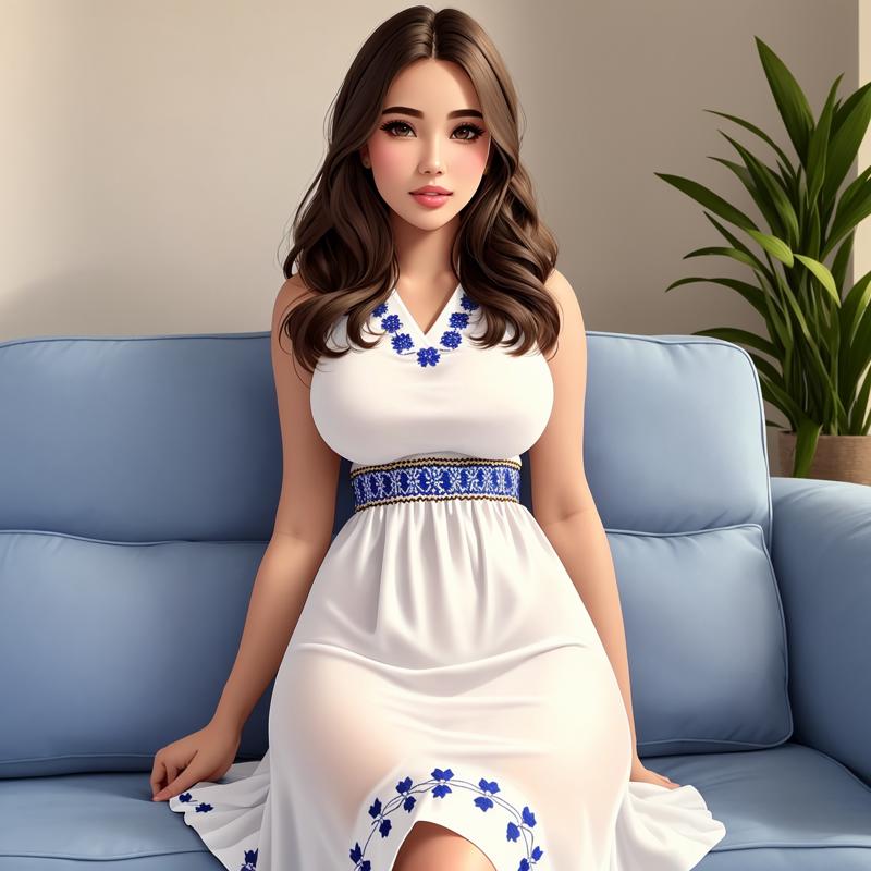 03659-3946654411-solo, 1girl, Masterpiece, 4K, superb quality, analog style, Mediterranean woman wearing a long white summer_dress, black polka d.png